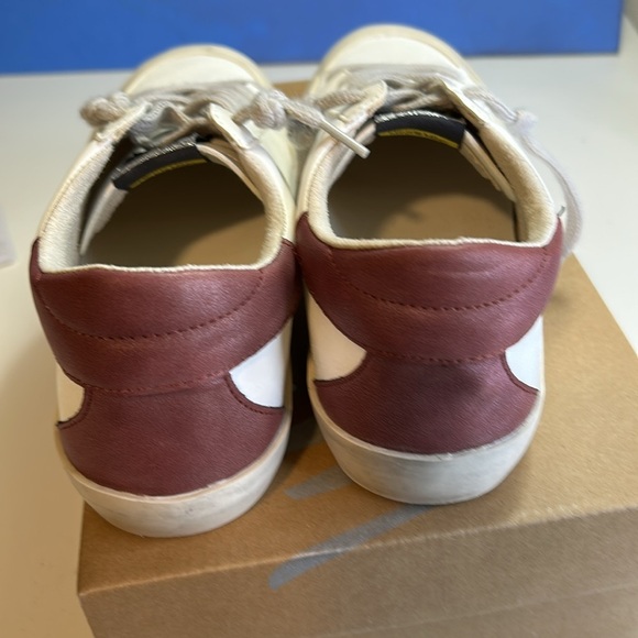 MI IM SADIE WHITE STAR WOMENS SNEAKERS WITH BOX SZ 7.5 - Picture 4 of 12